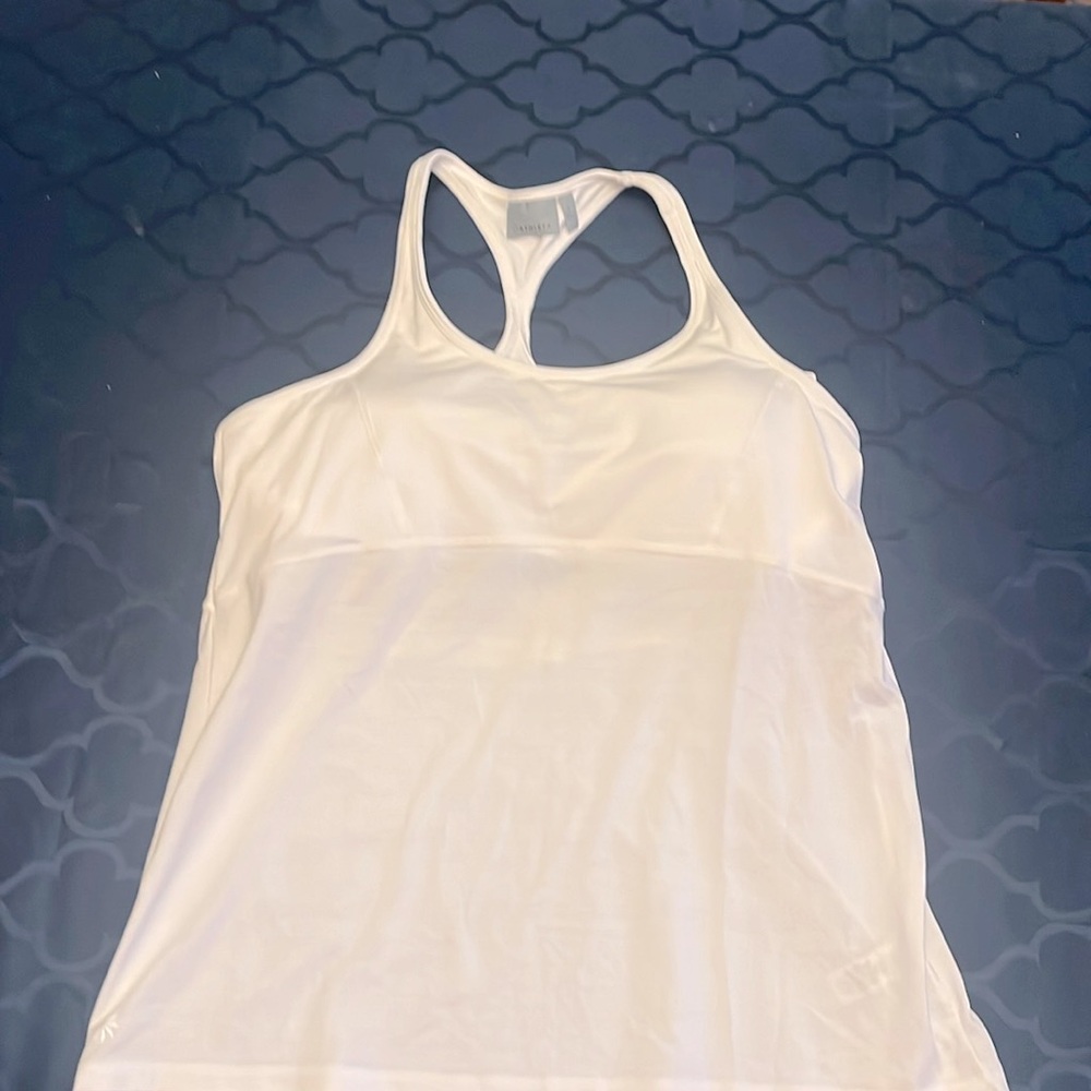 Athleta white athletic top